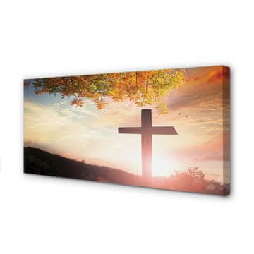tulup.si Slika na platnu Cross drevo