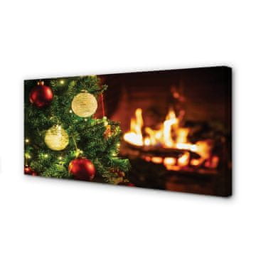 tulup.si Slika na platnu Baubles veje kamin
