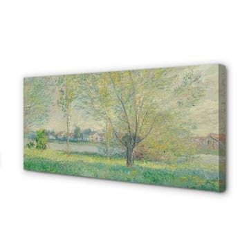tulup.si Slika na platnu Art naslikal travnik