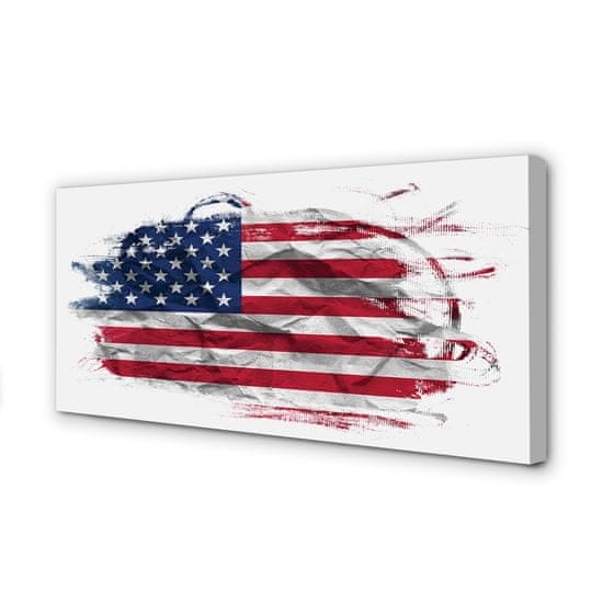 tulup.si Slika na platnu Združene države amerike zastavo