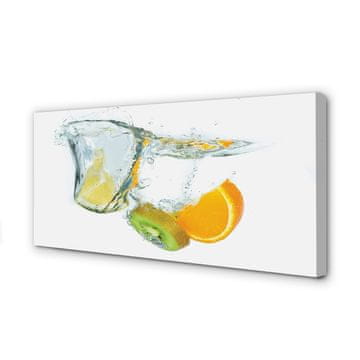 tulup.si Slika na platnu Voda kiwi oranžna