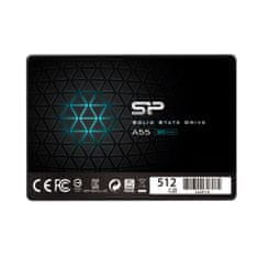 Silicon Power SSD 512GB 2,5" SATAIII A55 TLC