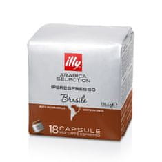 illy kava v kapsulah IE Cube Mono Brazilija, 18 kapsul