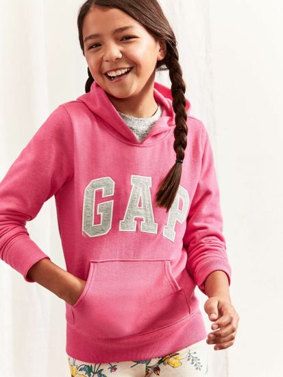 Gap Otroška Pulover Logo hoodie sweatshirt