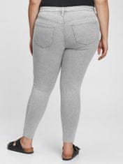 Gap Jeans hlače universal jegging middle rise gray aline 24REG