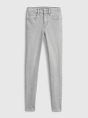 Gap Jeans hlače universal jegging middle rise gray aline 24REG