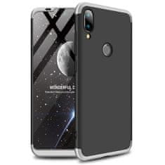360 360 3v1 ovitek spredaj + zadaj Xiaomi Mi Play črno srebrn