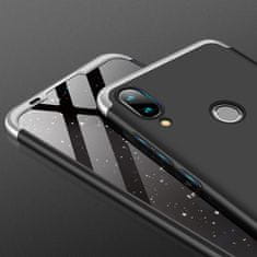 360 360 3v1 ovitek spredaj + zadaj Xiaomi Mi Play črno srebrn