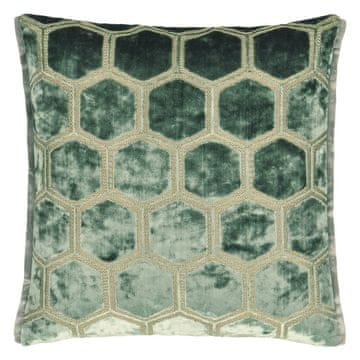 Designers Guild Okrasna blazina MANIPUR 43 x 43 cm, žad