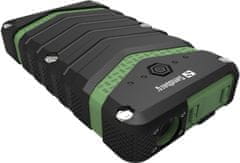Sandberg Sandbergov prenosni napajalnik USB 20100 mAh, Survivor Outdoor, za pametne telefone, črno-zelen