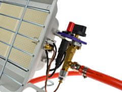 GEKO Plinski infrardeči grelec 4,6 kW z električnim vžigom