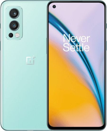 OnePlus Nord 2 5G pametni telefon, 8 GB/128 GB, Blue Haze (DN2103BH/8/128)