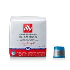 illy kava v kapsulah IE Cube Modra, 18 kapsul
