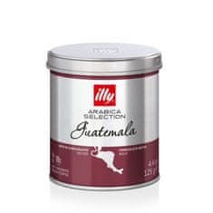 illy kava Guatemala, mleta, kofeinska, 125 g