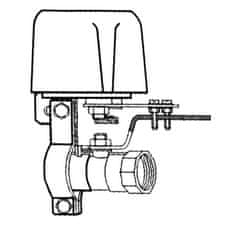 Bentech eSTOP eS-02 elektronski avtomatski zaporni ventil za vodo ali plin