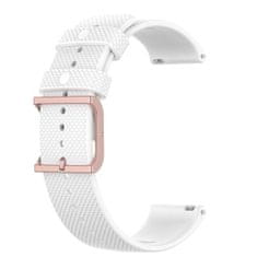 BStrap Silicone Rain pašček za Huawei Watch GT3 42mm, white