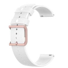 BStrap Silicone Rain pašček za Garmin Vivoactive 4, white