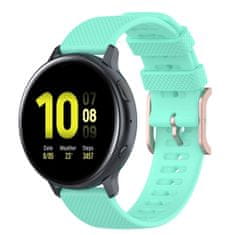 BStrap Silicone Rain pašček za Xiaomi Watch S1 Active, teal