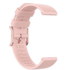 BStrap Silicone Rain pašček za Garmin Vivoactive 3, pink