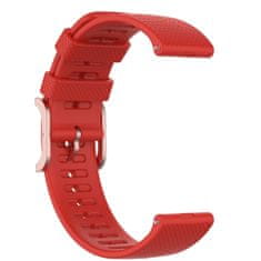 BStrap Silicone Rain pašček za Huawei Watch 3 / 3 Pro, red