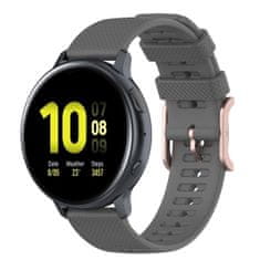 BStrap Silicone Rain pašček za Huawei Watch GT2 Pro, dark gray