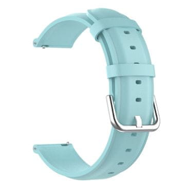 BStrap Leather Lux pašček za Huawei Watch GT2 Pro, light blue
