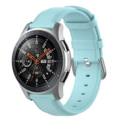BStrap Leather Lux pašček za Xiaomi Amazfit Stratos 2/2S/3, light blue