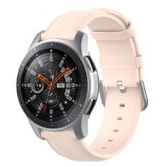 BStrap Leather Lux pašček za Huawei Watch GT3 42mm, sand pink