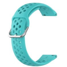 BStrap Silicone Dots pašček za Huawei Watch 3 / 3 Pro, teal