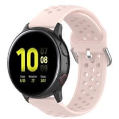 BStrap Silicone Dots pašček za Huawei Watch GT/GT2 46mm, pink