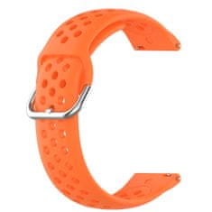 BStrap Silicone Dots pašček za Xiaomi Watch S1 Active, orange