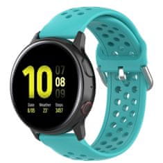 BStrap Silicone Dots pašček za Xiaomi Watch S1 Active, teal