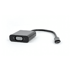 CABLEXPERT Adapter USB-C na VGA, črn, blister