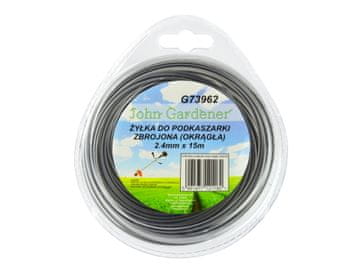 GEKO ojačana nit za kosilnico (okrogla) 2,4 mm x 15 m G73962