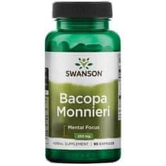 Swanson Bacopa Monnieri, 250 mg, 90 kapsul