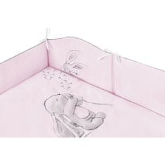 BELISIMA 5-delno posteljno perilo ANDRE 90/120 roza