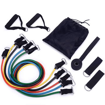 Treniraj.si 11 delni set elastik za vadbo (lateks)