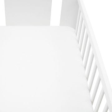 NEW BABY Prevleka za otroško posteljico 120x60 bela