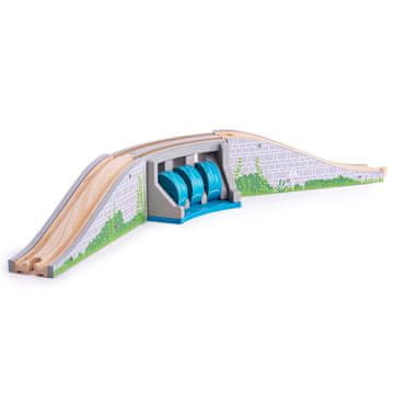 Bigjigs Toys Bigjigs Železniški most s slapom