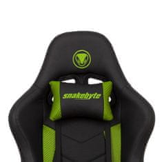 Snakebyte GAMING:SEAT EVO gaming stol, črno-zelena