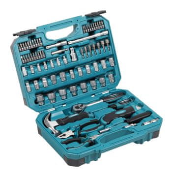 Makita E-10899 set ročnega orodja in vijačnih nastavkov, 76-delni