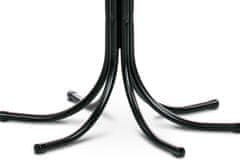 Autronic Stojalo obešalnik, jeklena konstrukcija, črna mat kisla kumarica, višina 188 cm, nosilnost 12 kg 83707-06 BK