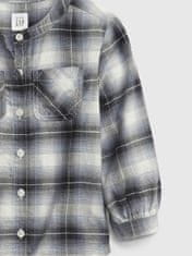 Gap Otroška Srajca oversized flannel shirt 12-18M