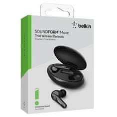 Belkin SoundForm Move brezžične slušalke, črne