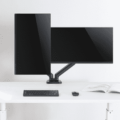 Uvi Desk VESA nosilec s plinsko vzmetjo za dva monitorja, od 43,18 cm (17) do 81,28 cm (32) (UVIDVGSDM)