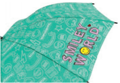 Zložljivi dežnik Smiley - Smiley world