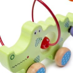 Bigjigs Toys Bigjigs Baby Motor Labirint Krokodil