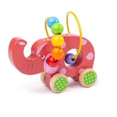 Bigjigs Toys Bigjigs Baby Motor Labirint Slon