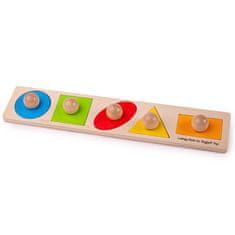 Bigjigs Toys Bigjigs Baby Vstavite puzzle oblike