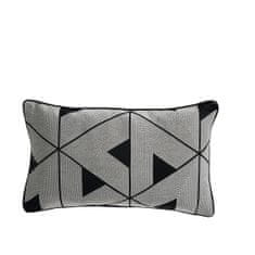 CASAMANCE Okrasna blazina RASPAIL 30 x 50 cm, noir de lune